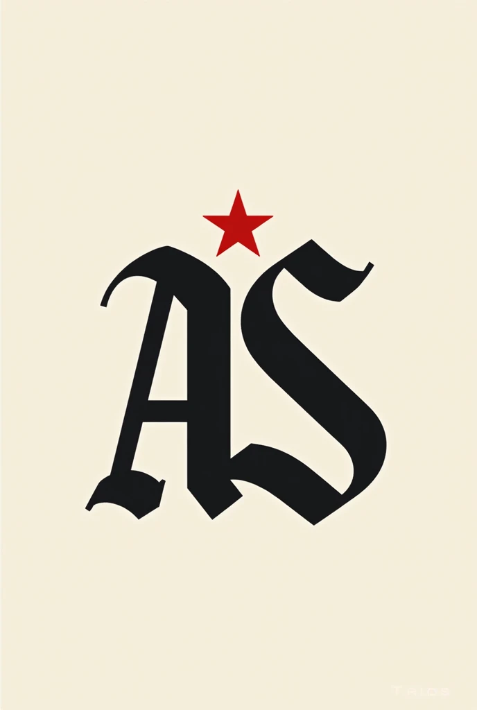 Logo with the initials Alexis Stalin
