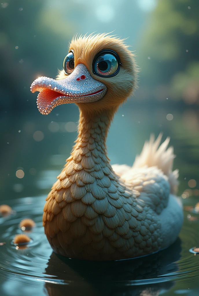 Diamond-toothed duck