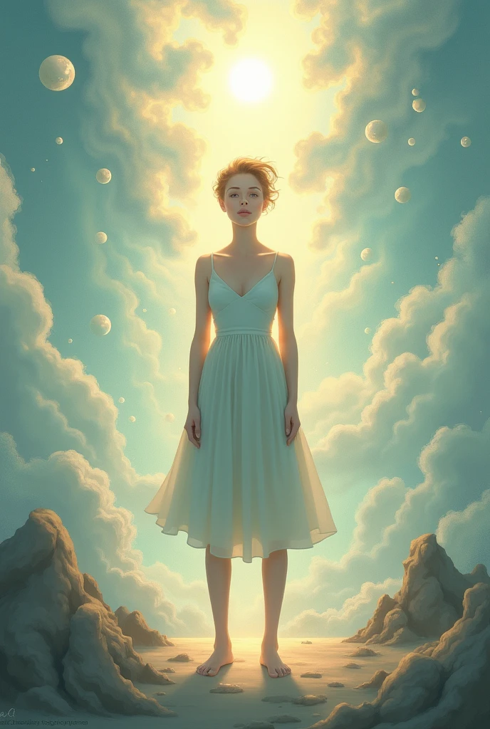 image that refers to anxiety in a positive way