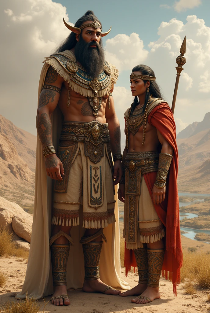 Enlil and enlil god realistic