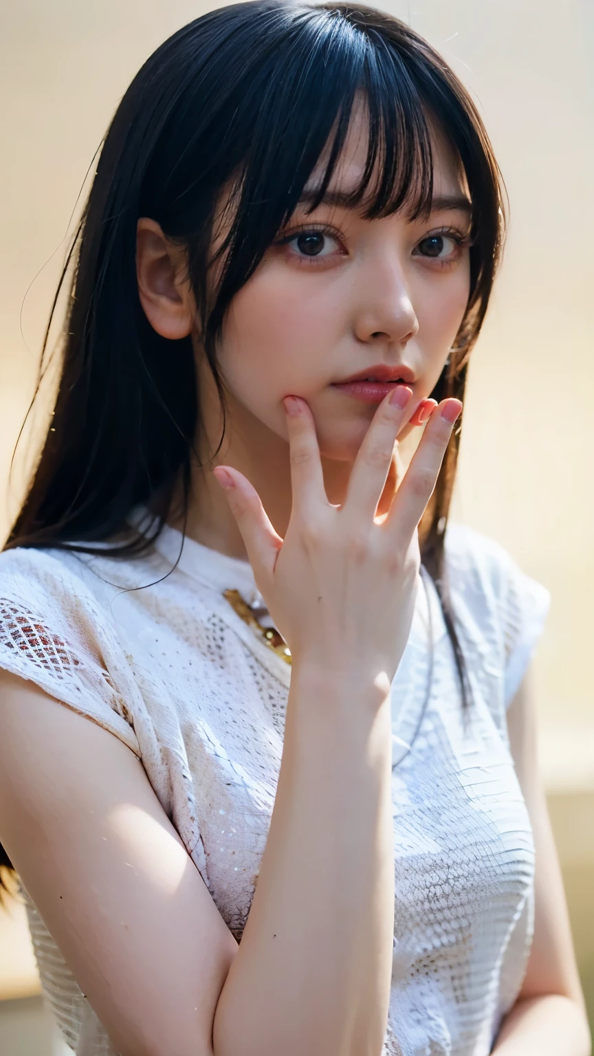 Memory correction:2.11, Everything modern:1.66, Cute Japanese Women Photos, smile:1.78, 20-year-old, Oil for straight, one-length hair&Hair balm:1.55, (photo Realistic:1.4), (hyper Realistic:1.4), (Realistic:1.3), (Smoother lighting:1.05), (Improving the quality of cinema lighting:0.9), 32K, 1 person,20-year-oldの, Realistic lighting, Backlight, The light shines on your face, Ray Tracing, (Bright light:1.2), (Improvement of quality:1.4), (Highest quality Realistic textured skin:1.4), fine grain, Detailed face,(smile:0), (Emphasis on face close-up:1.3), (Enhances the beauty of skin texture:1.1),((Extremely precise and accurate anatomy:1.0)), (Enhances the beauty of skin texture:1.1), Clean and glowing skin, mesh, thin:1.2, (Realistic:1.3), Realisticなライティング, (Smoother lighting:1.05), 32K, One Japanese woman, fine grain, Detailed face, (Film Grain:1.1),(Accentuates body lines:1.1), High resolution, Natural look, Kind eyes, Improves hair quality, Delicate light and shadow, Transparent muscles, Graceful pose, Beautiful Eyes, Sharp details, Soft light reflection, Beautiful contours, Delicate skin tone, Fine hair texture,Cute Japanese Women Photos,