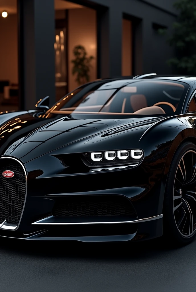 A very beautiful Bugatti La Voiture Noire car