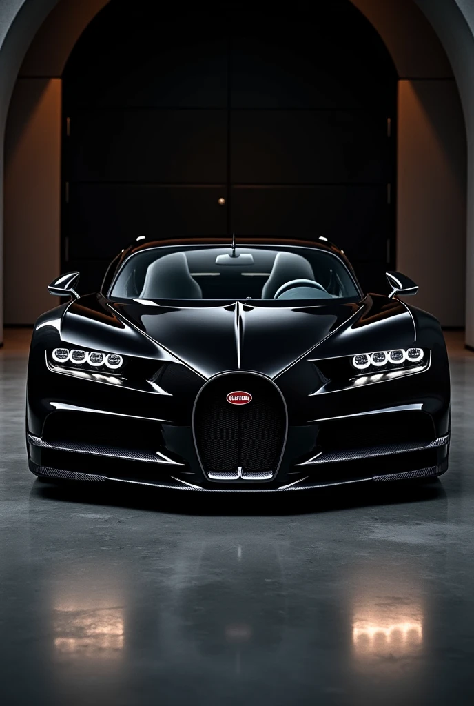 A very beautiful Bugatti La Voiture Noire car