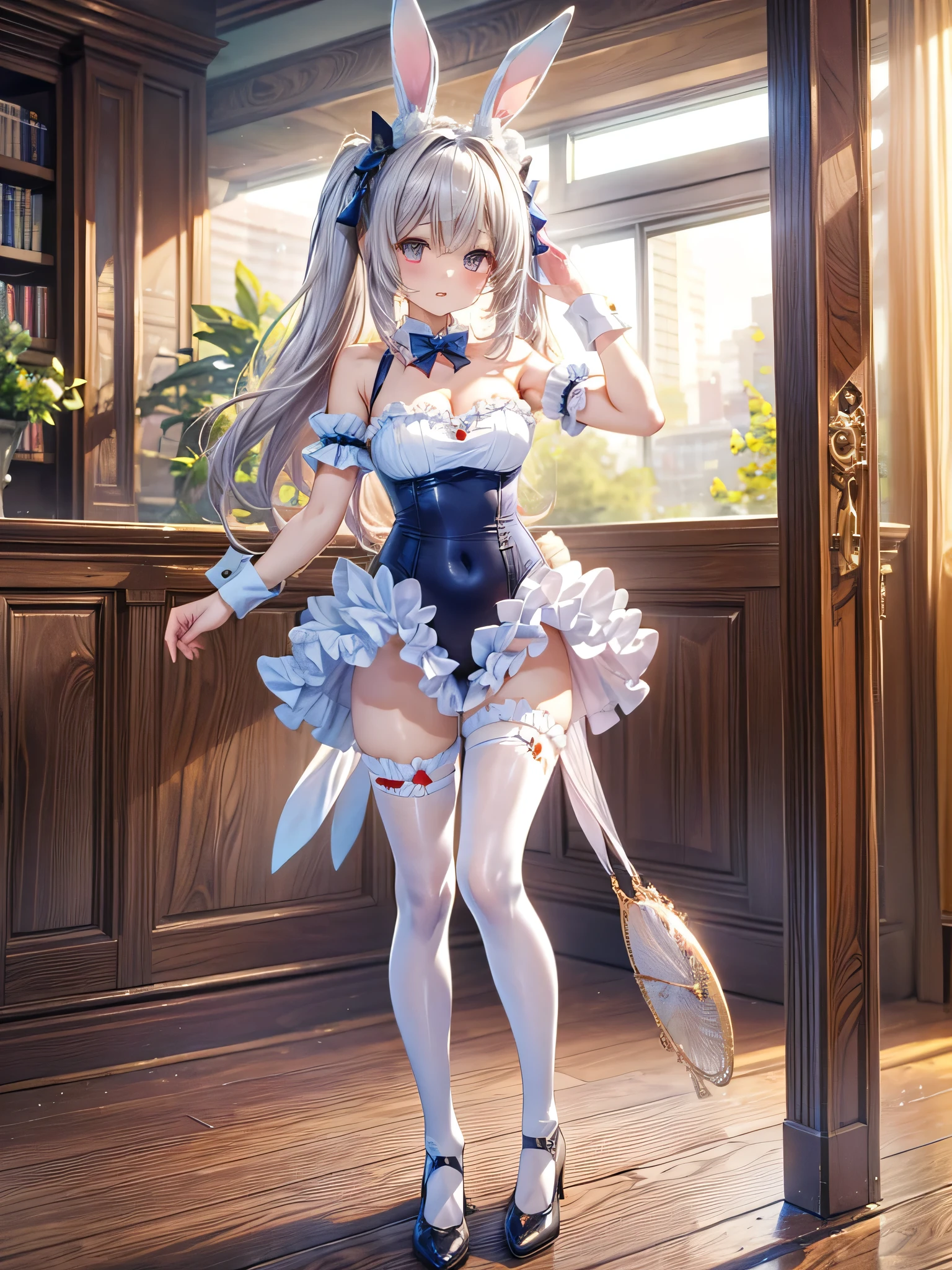Frill Bunny Girl、High Leg