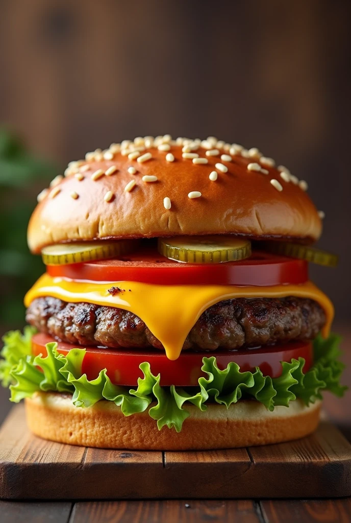 Fiy a burger