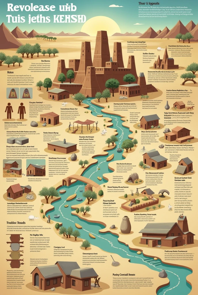 An infographic with his words where these reflections can be observed and which gives an account of the process in which the original societies went from hunter-gatherers to settlements.. The infographic should also reflect the Neolithic revolution in its central aspects.. Let&#39;s think of this infographic as an input for your future classes with  high school stud