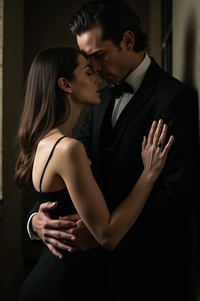 An image of Mr. hands, one of a woman and a man and the man with a black ring 