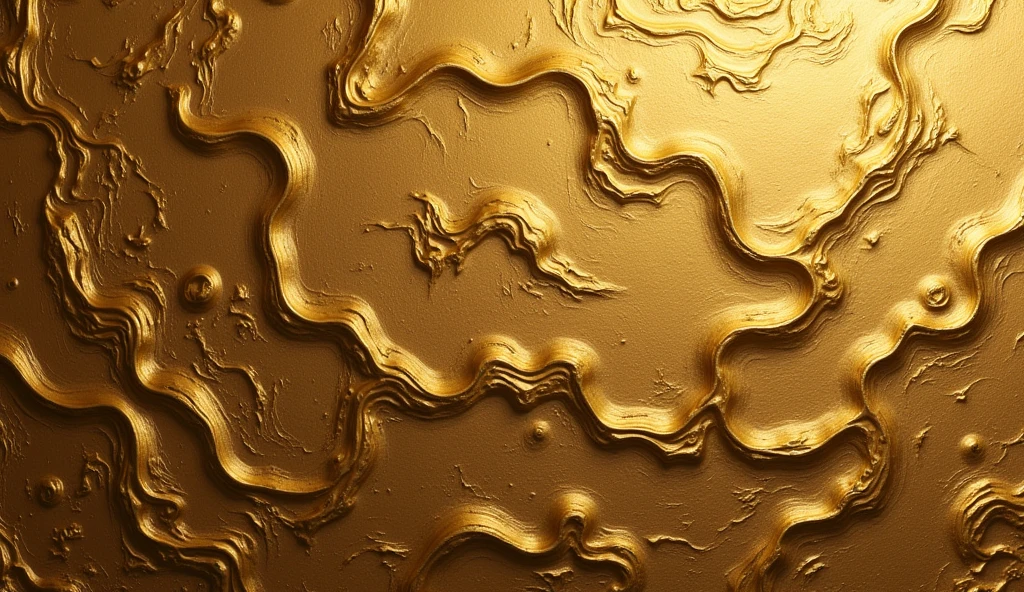 Golden plated wood