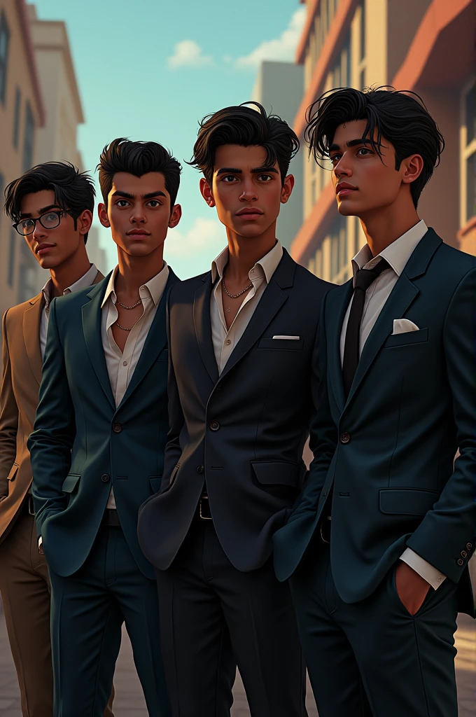 The group consisted of four boys—Arjun, Kabir, Rahul, and Sahil—who were not only rich but also feared by everyone.