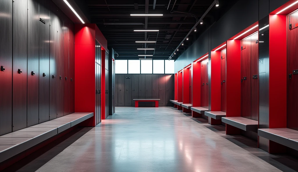 Changing room, sporty style, racer, No people , modern, Left center