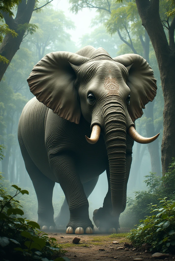 Rhino + elephant combination