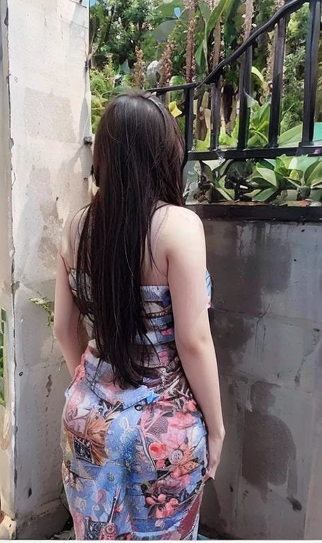 Burmese young woman's charming curvy body, later beauty, full body, natural view, delicate, clear image