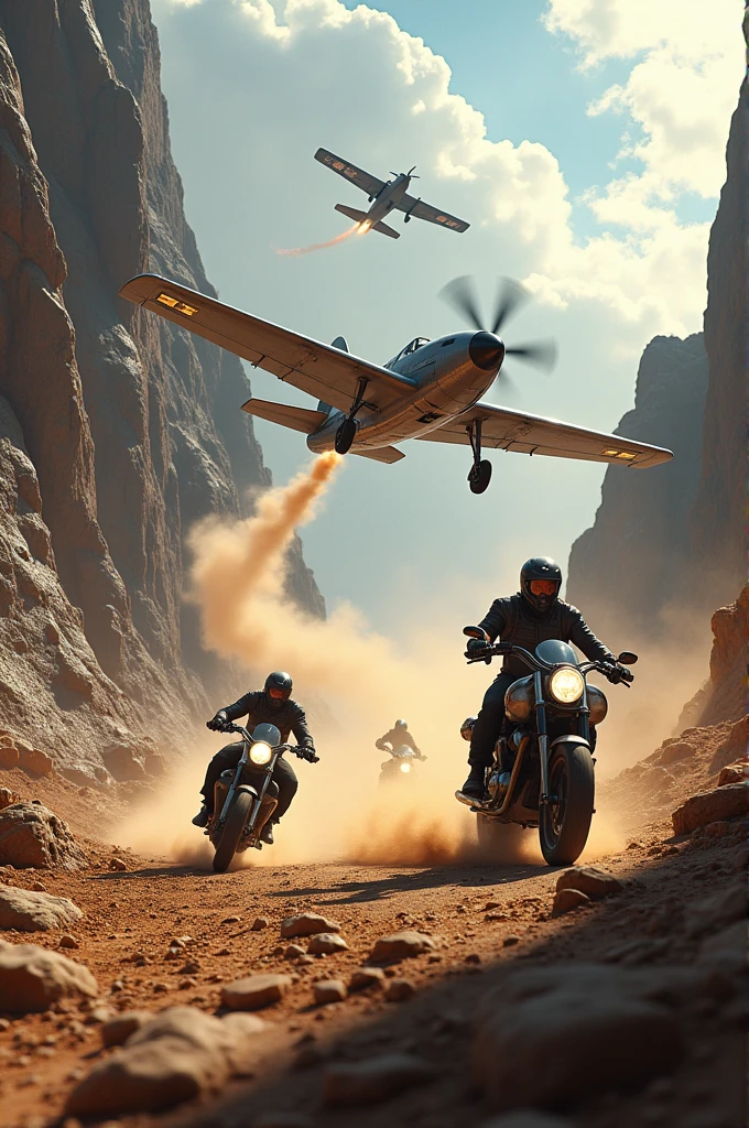 Planes motorcycles rock
