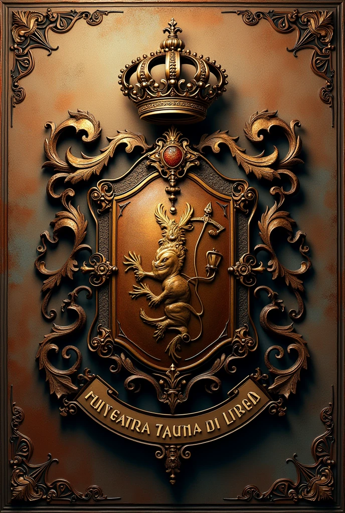 UFAC Coat of Arms WITH THE NAME LINCIATURA IN LIBRAS 