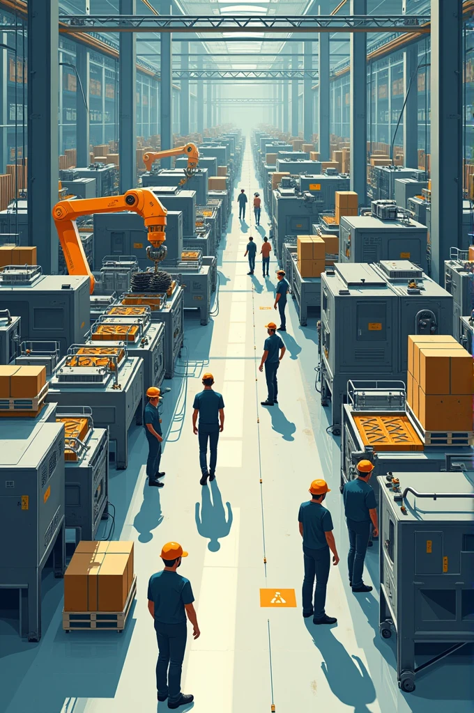 Simple drawing about manufacturing 