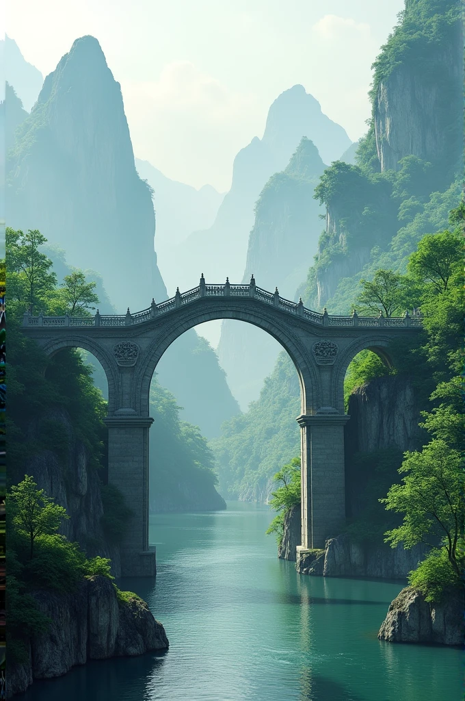 Visual of Siduhe Bridge, China
