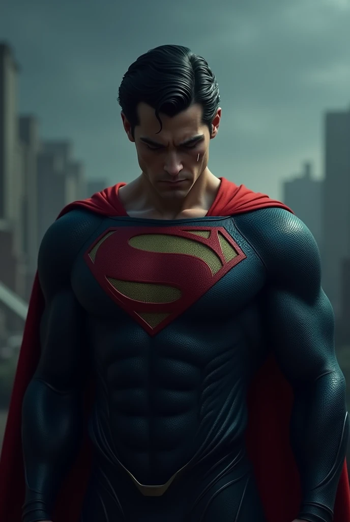 sad superman 
