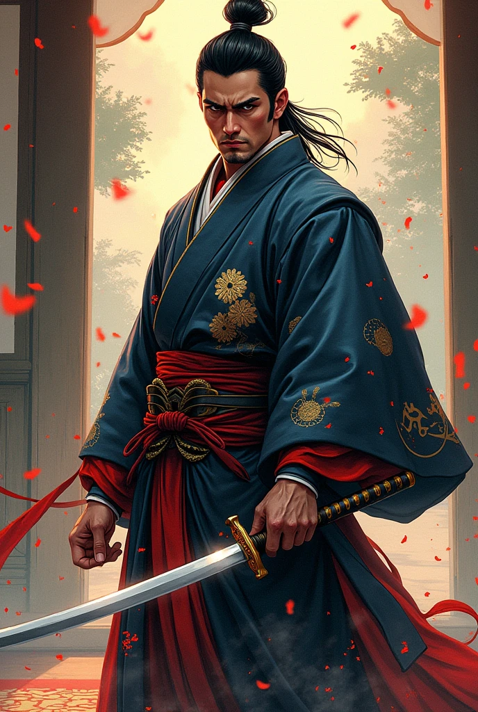 kimono、male、knife、In illustration💢