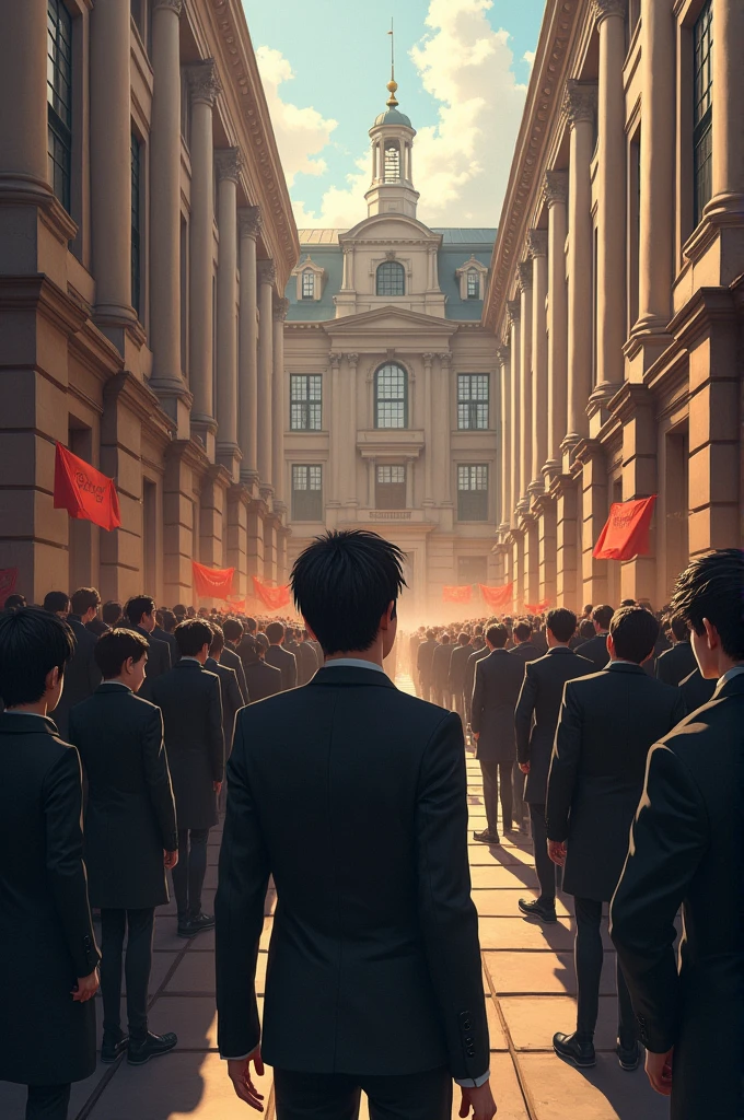 A group of student who try to stepdown their Headmaster.