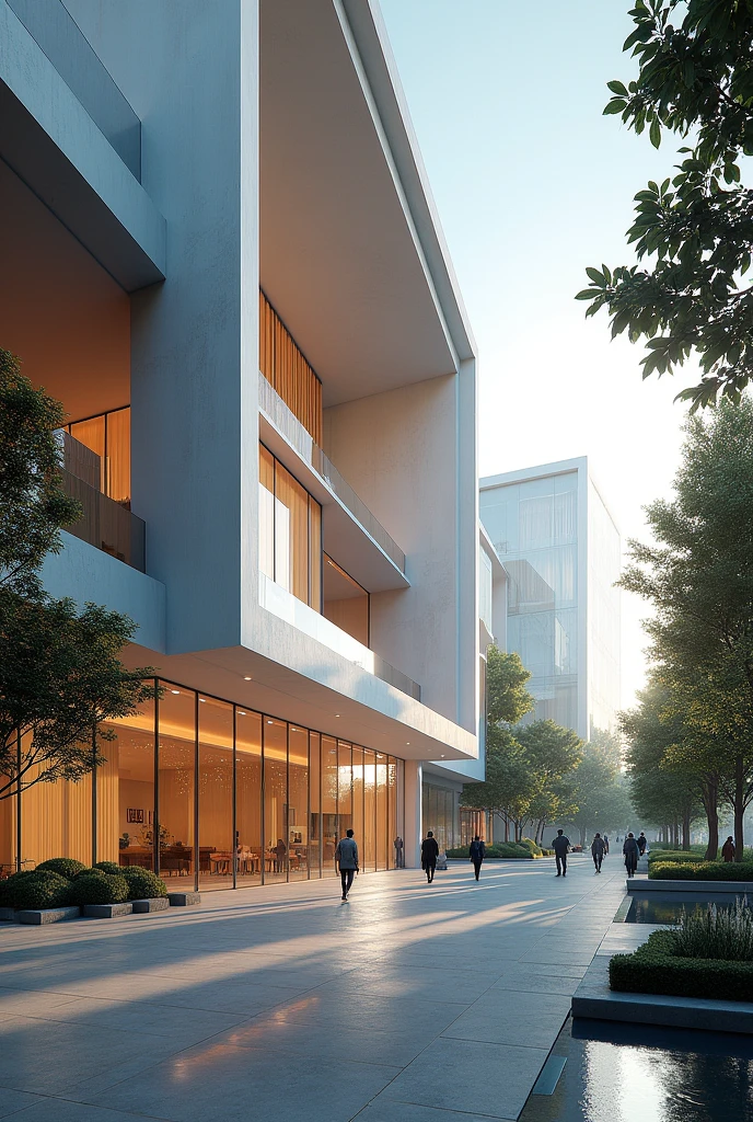 Create an architect who works on rendering
