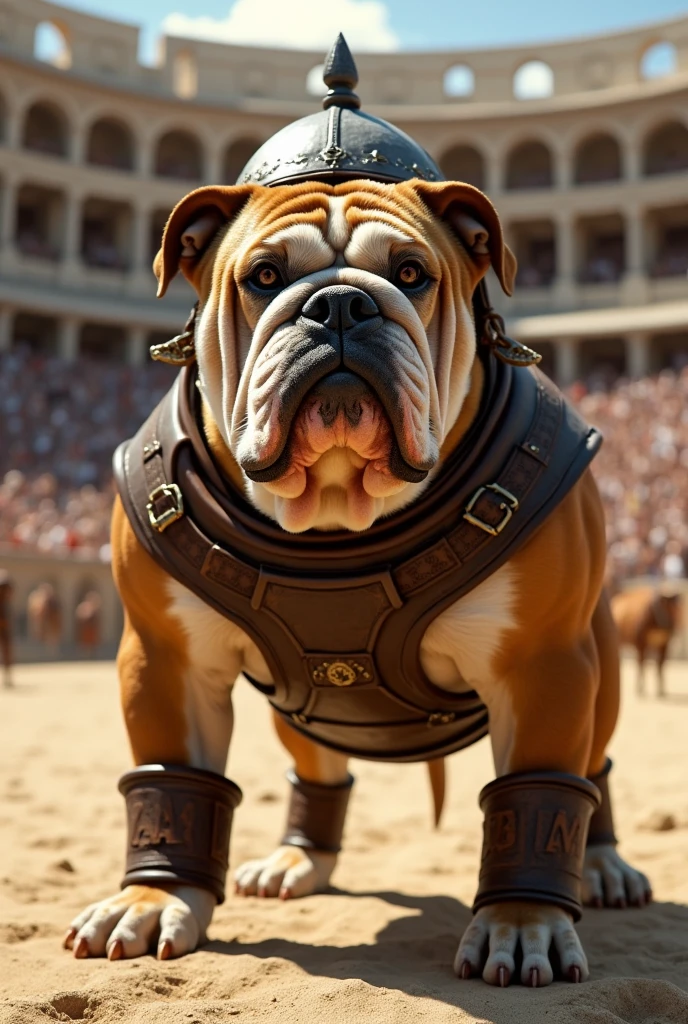 english bulldog gladiator