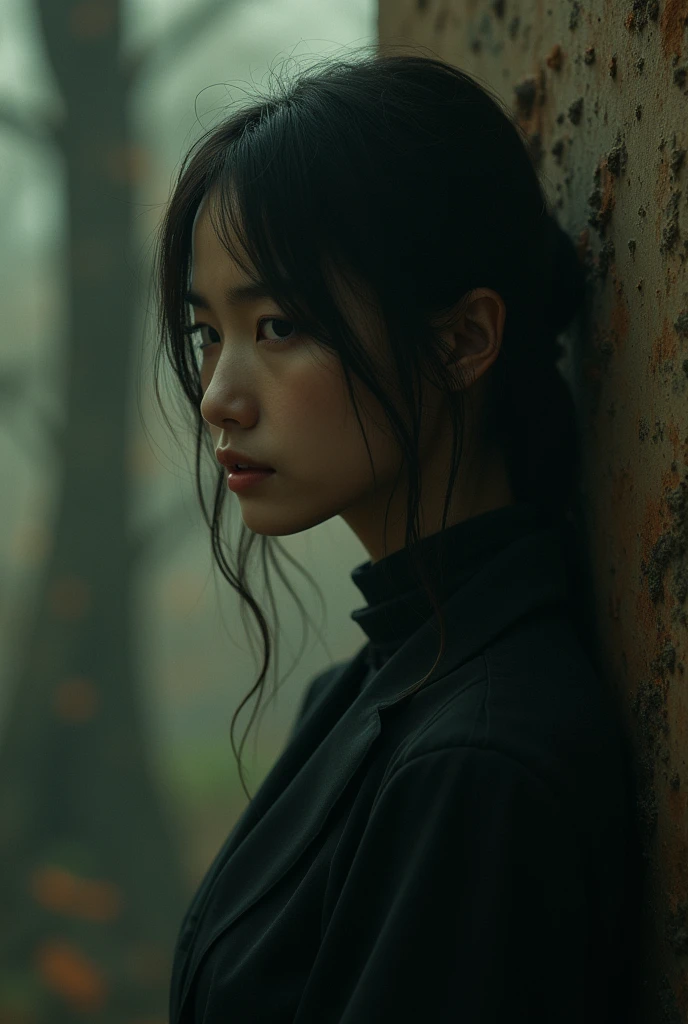 Background Dark photo: realistic epic, soft cinematic portrait, Adobe Lightroom, photographic lab, highly detailed, faded, art by Greg Rutkowski and Artgerm ,neutral colors: 1,2), (HDR: 1,4) , (soft colors:1.2), hyperdetailed, (Artstation:1.4), cinematic, warm lights, dramatic light, (intricate details:1.1), complex background, (Rutkowski:0.66), (blue and orange:0.4)  