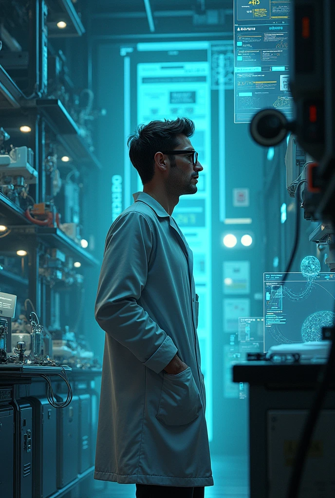 The scientist would be tasked with creating intelligent machines.
that must be ethical If we are to live with them