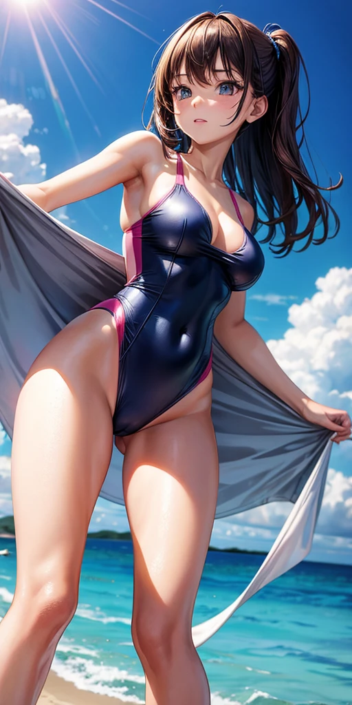 girl in swimsuit 1 girl,