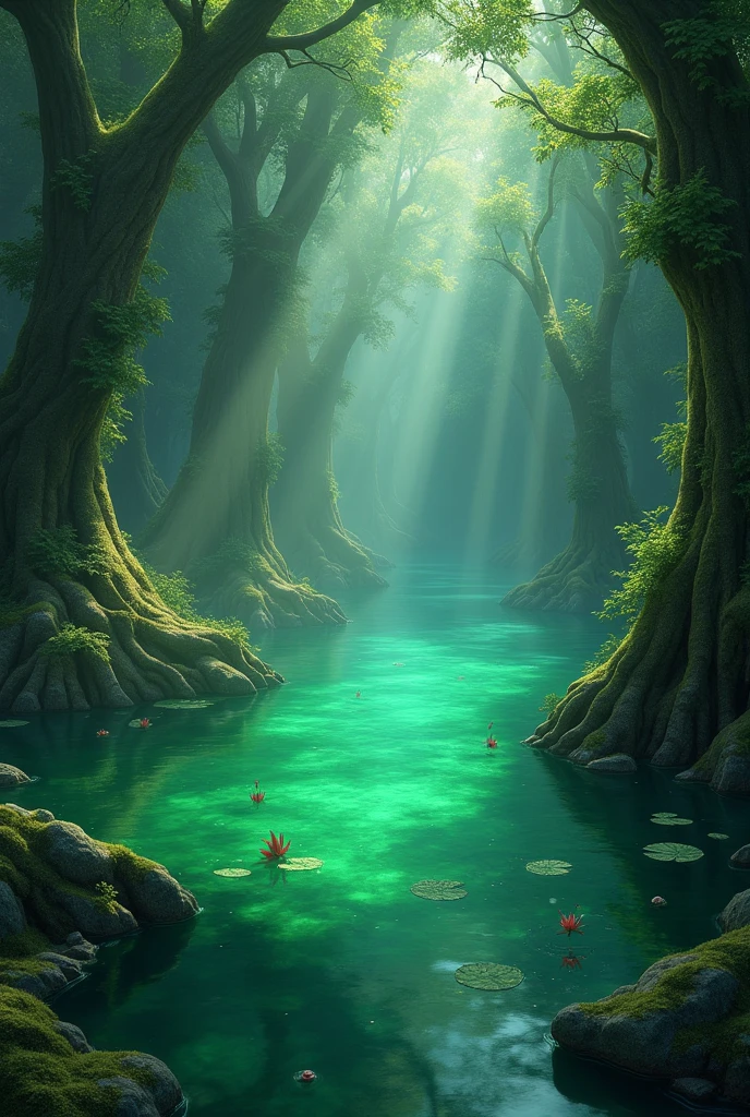 THE LEGEND OF THE GREEN LAKE