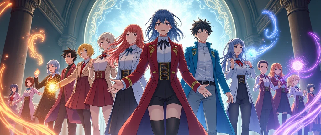 18 Magical Students Anime