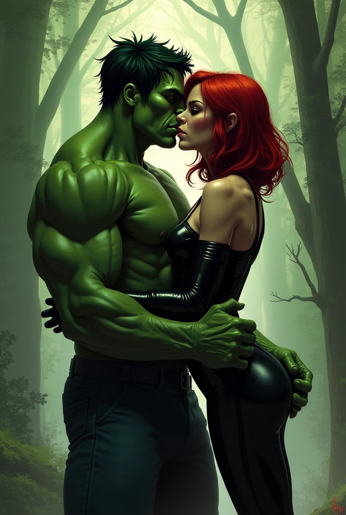 Black widow sex with hulk

