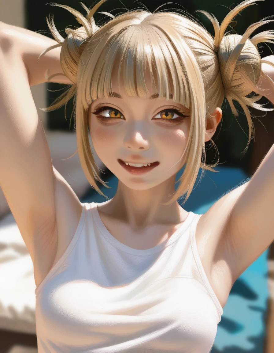 Himiko toga showing her armpits
