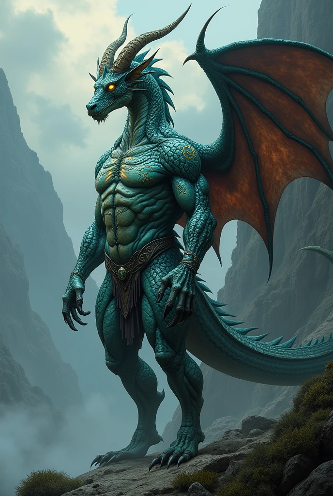 Dragon humanoid