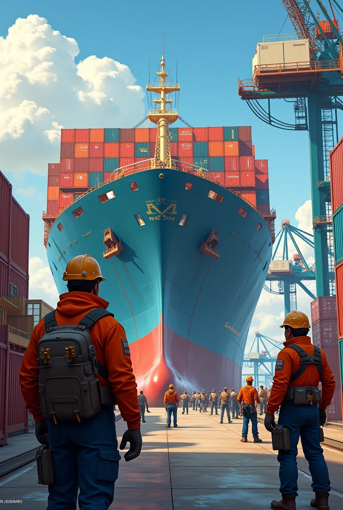 Create an image of an export trip