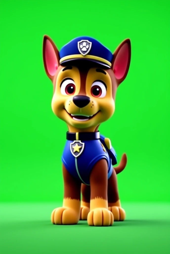 Chase pomni paw patrol green screen