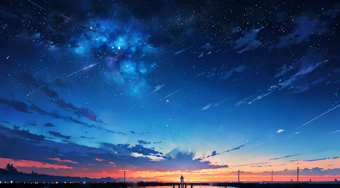 anime, in sky, star, in bench, in milky, in star, in sky, in star, in bench, in milky, in star, in, Space Sky. by makoto shinkai, anime sky, anime art wallpaper 4 k, anime art wallpaper 4k, anime art wallpaper 8 k, วอลล์เปเปอร์inน่าทึ่ง, with in sky full of star