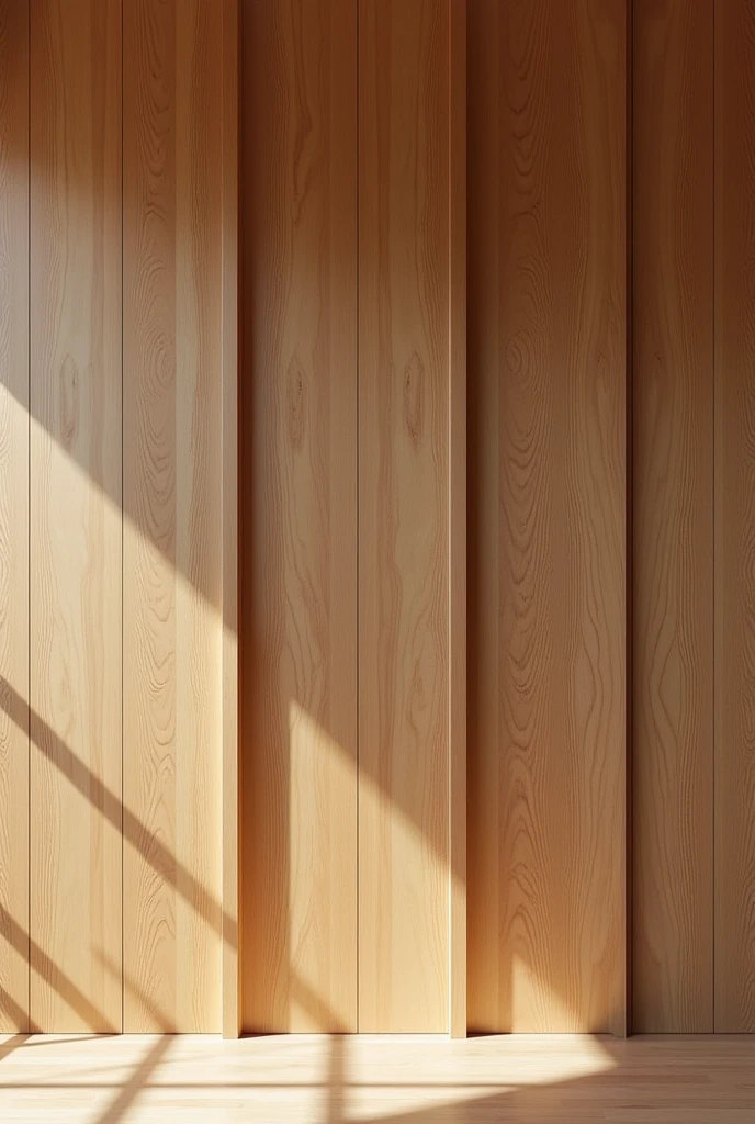 Acoustic wood panels for wall