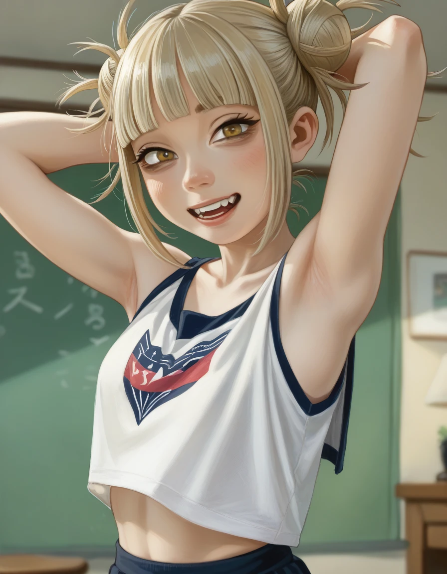 Himiko toga showing her armpits 