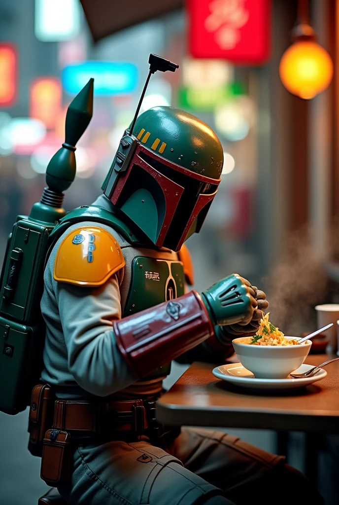 Boba Fett ordering at McDonald's、Star Wars、movie、Mandaean