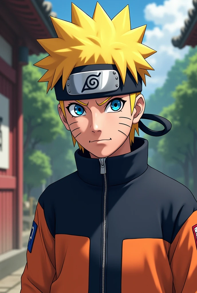 Anime character realistic details Naruto