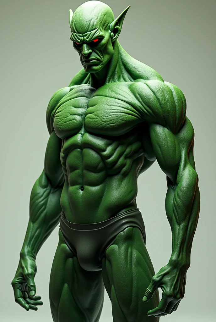 Skinny green hulk