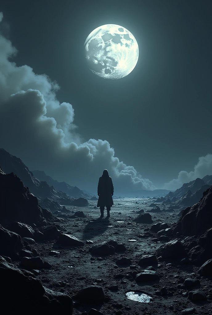 MOON WALK ON A VOLCANO WITHOUT ASTRONAUTS
