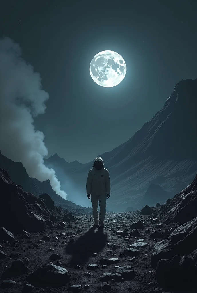 MOON WALK ON A VOLCANO WITHOUT ASTRONAUTS