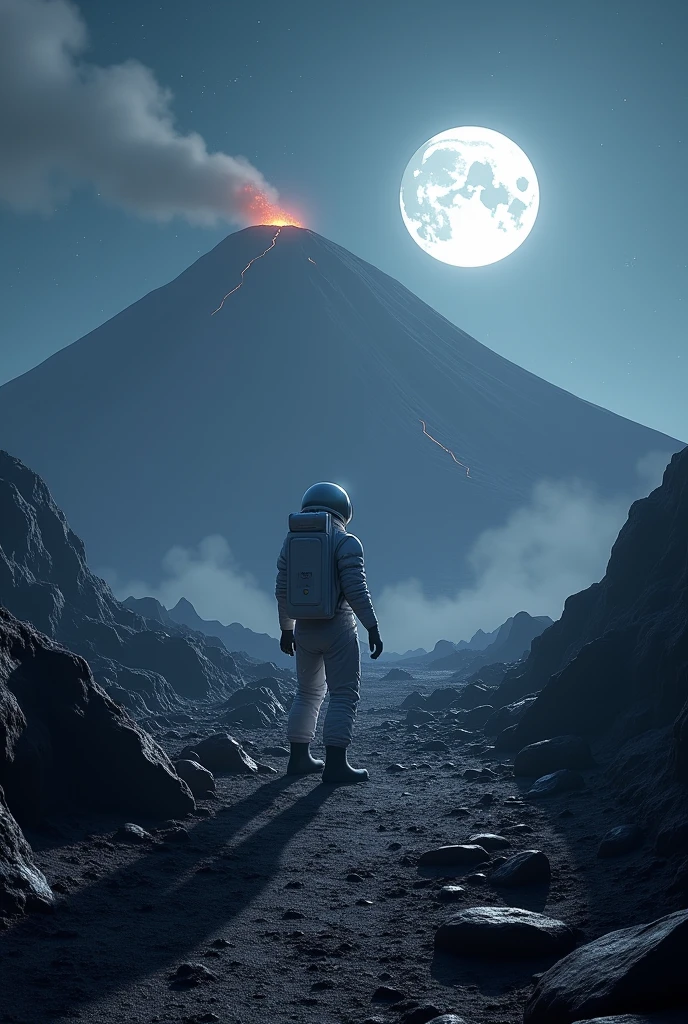 MOON WALK ON A VOLCANO