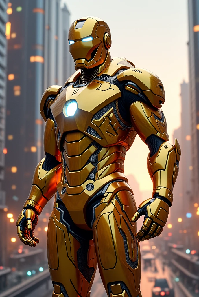 Golden Ironman suit
