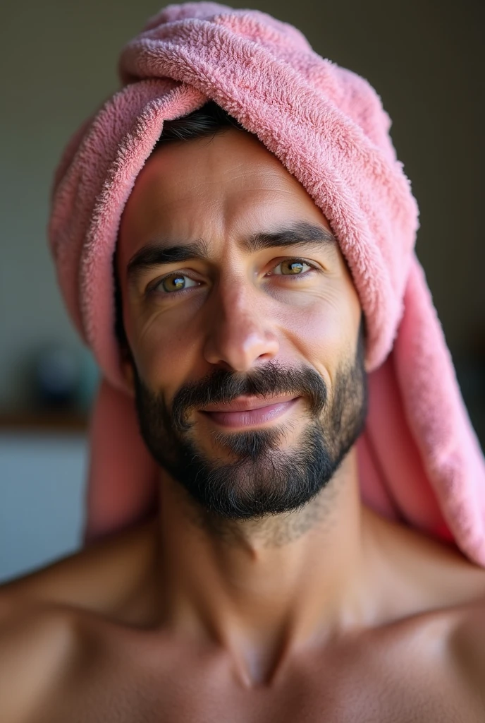 naked men、nsfw、Squeezing dick、smile、can take a shower、Clean bathroom