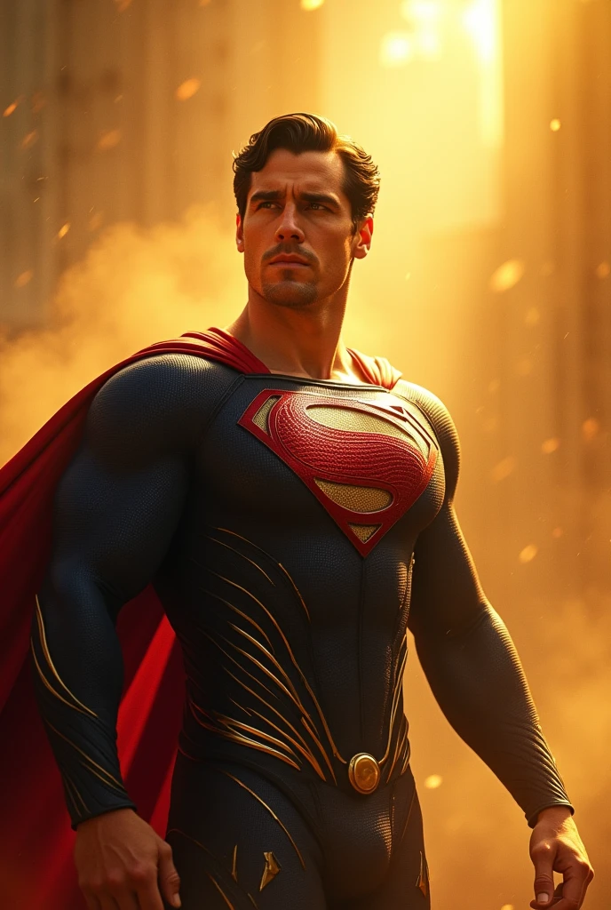 Gold Henry cavill Superman