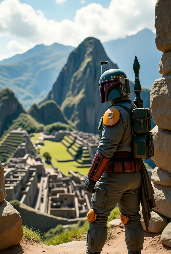 Boba Fett went to Machu Picchu、Star Wars、movie、Mandaean、
