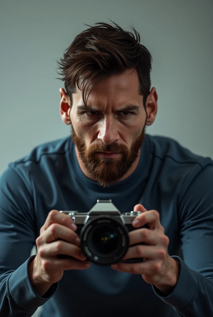 Messi is capturing messi picture