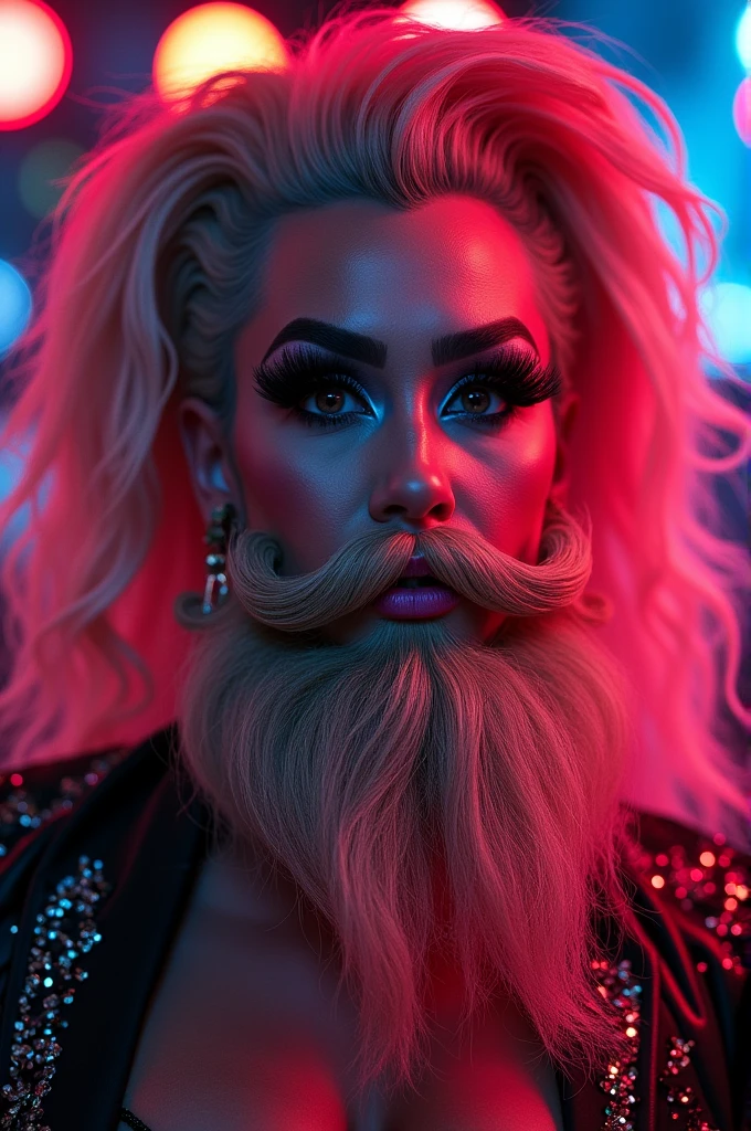 Drag Queen beard